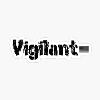 Vigilant sticker